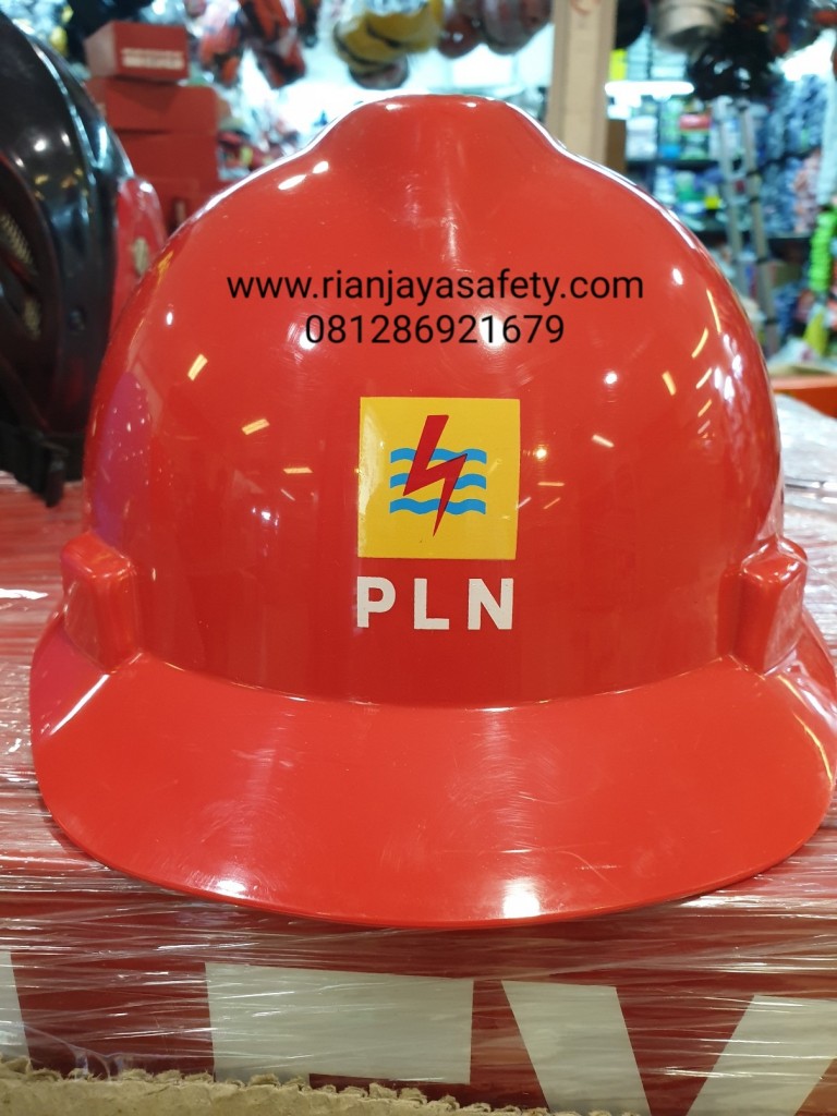 Helm custom PLN RIANJAYA