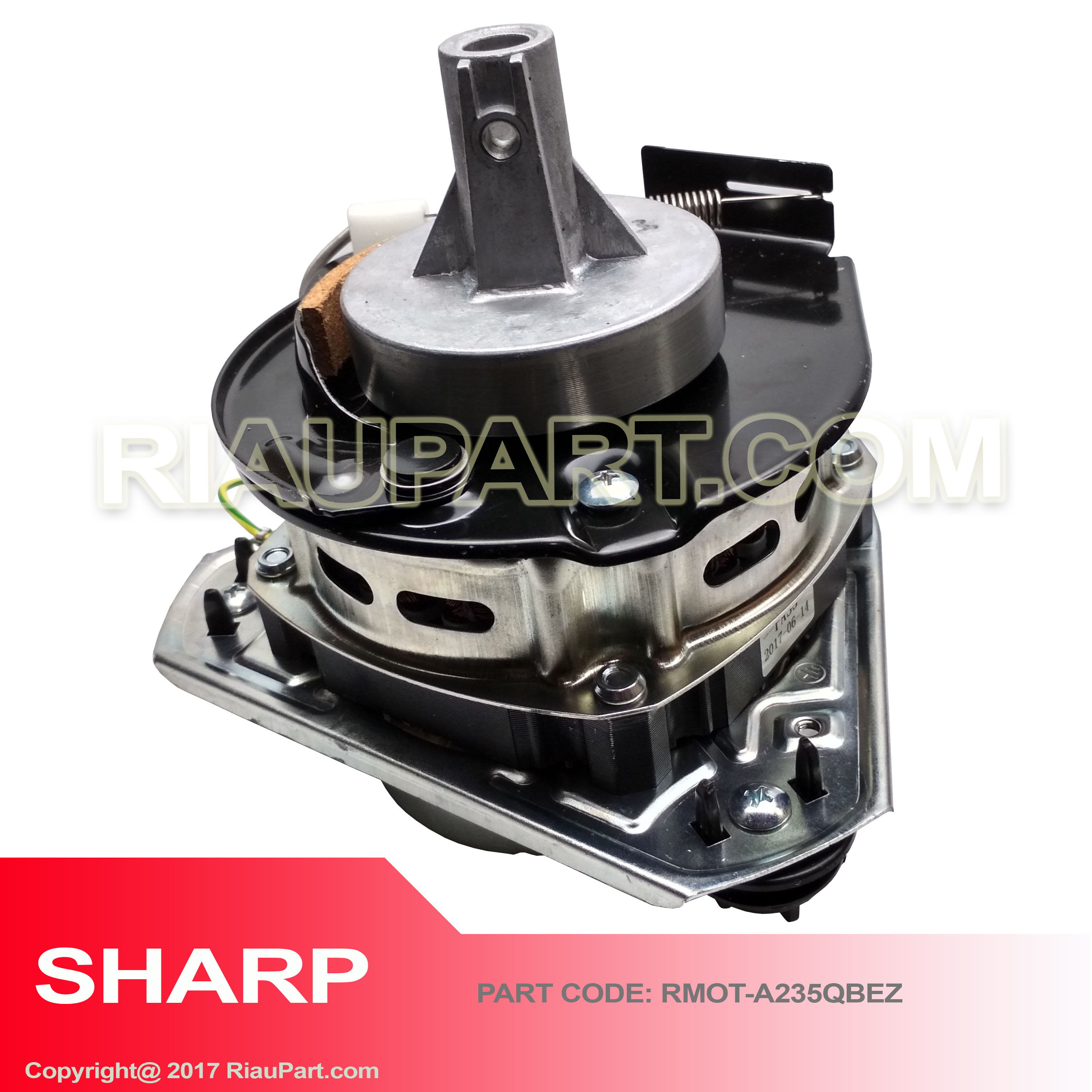 ORIGINAL SHARP MESIN CUCI DUA TABUNG MOTOR SPIN DINAMO PENGERING