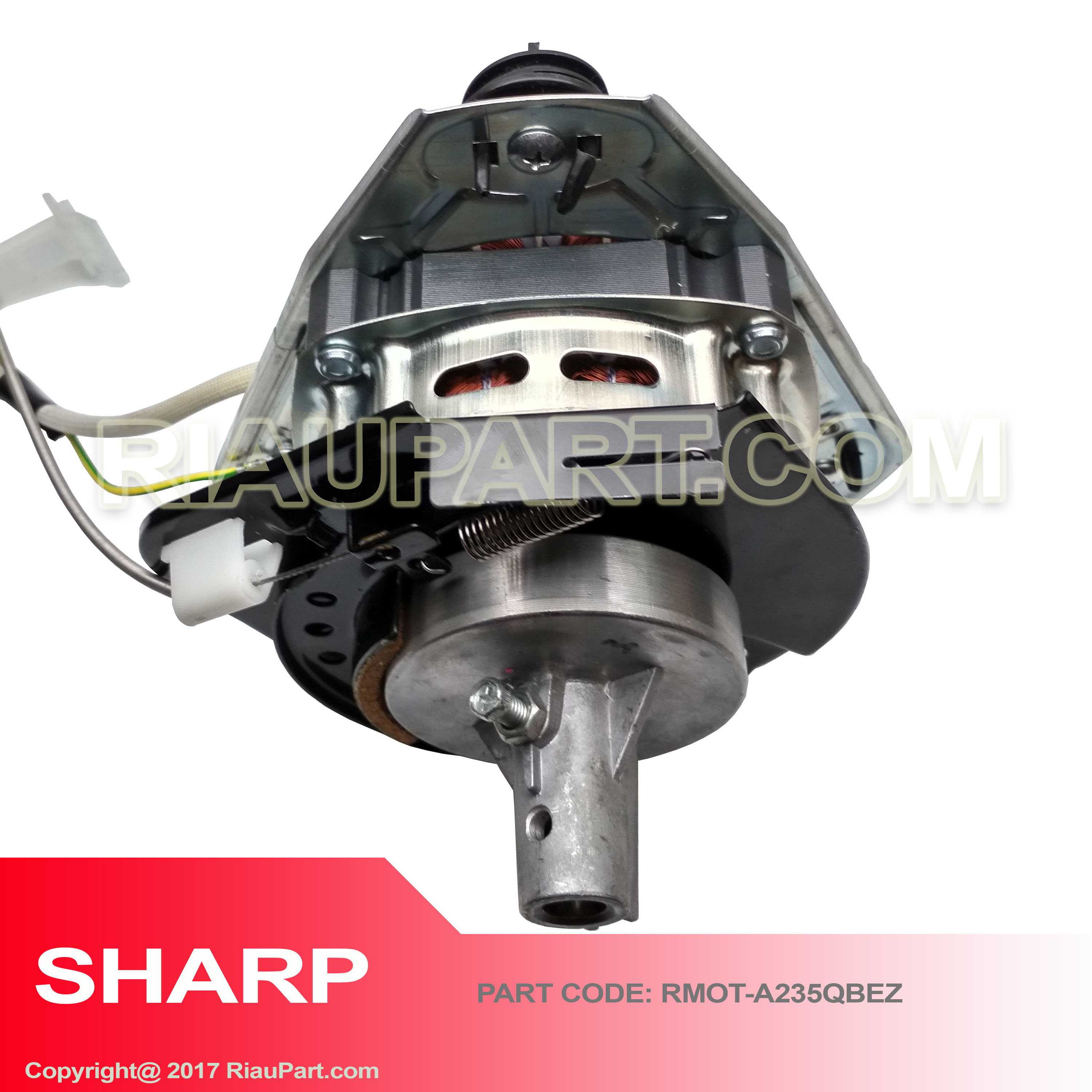 ORIGINAL SHARP MESIN CUCI DUA TABUNG MOTOR SPIN DINAMO PENGERING