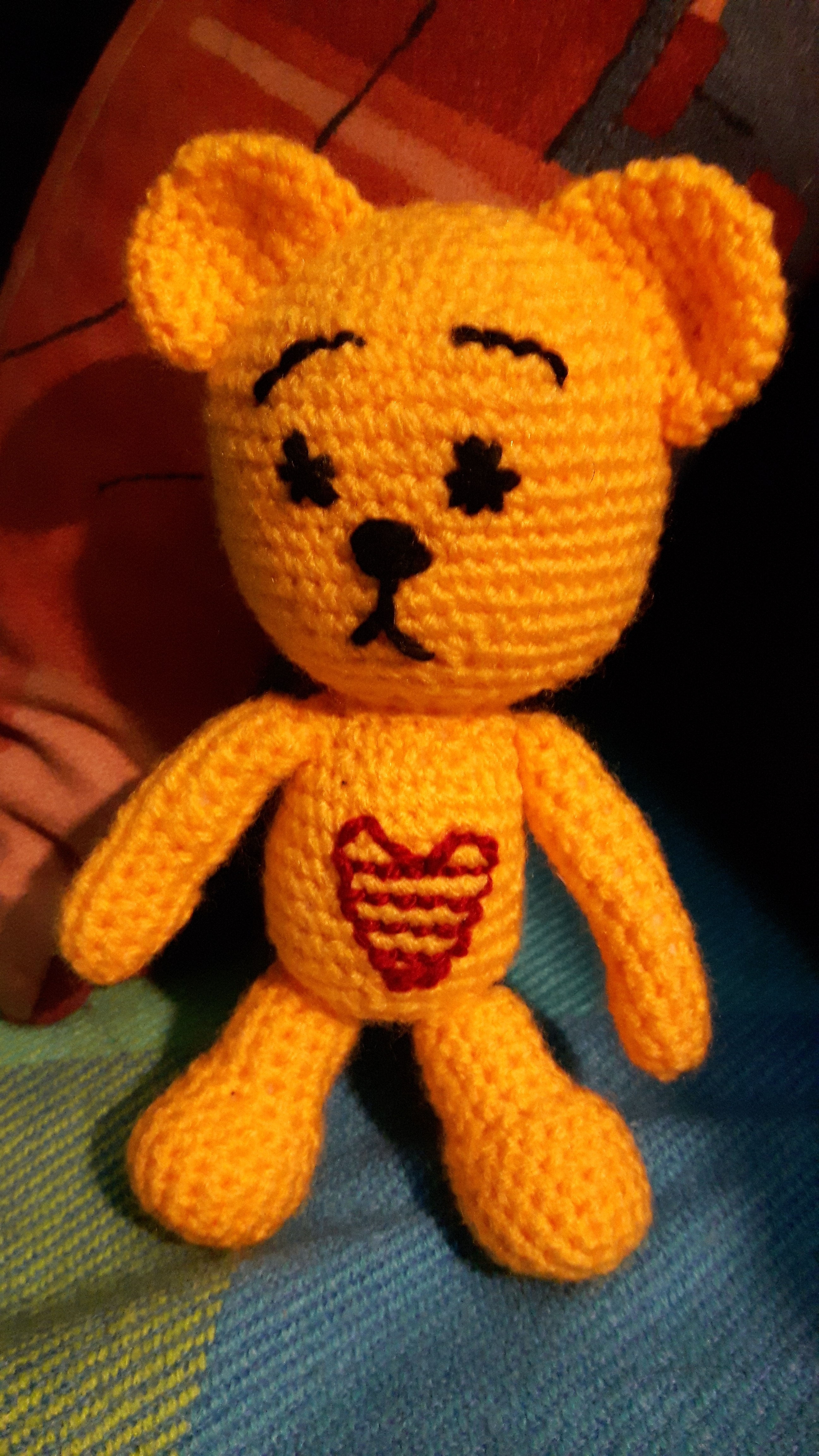 Amigurumi Teddy häkeln "Henry" Amigurumi Bär häkeln, Amigurumi
