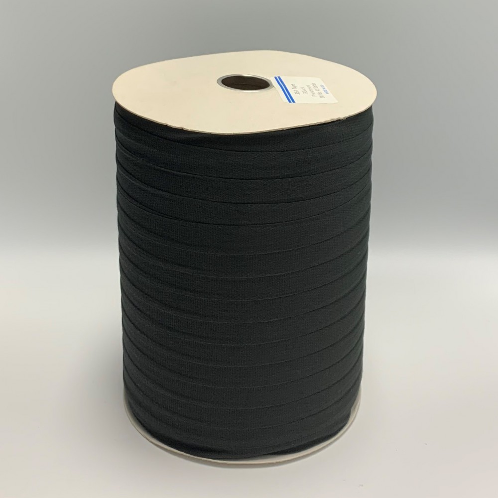 5/8" Pat 35A Black PreShrunk Cotton Garment Tape