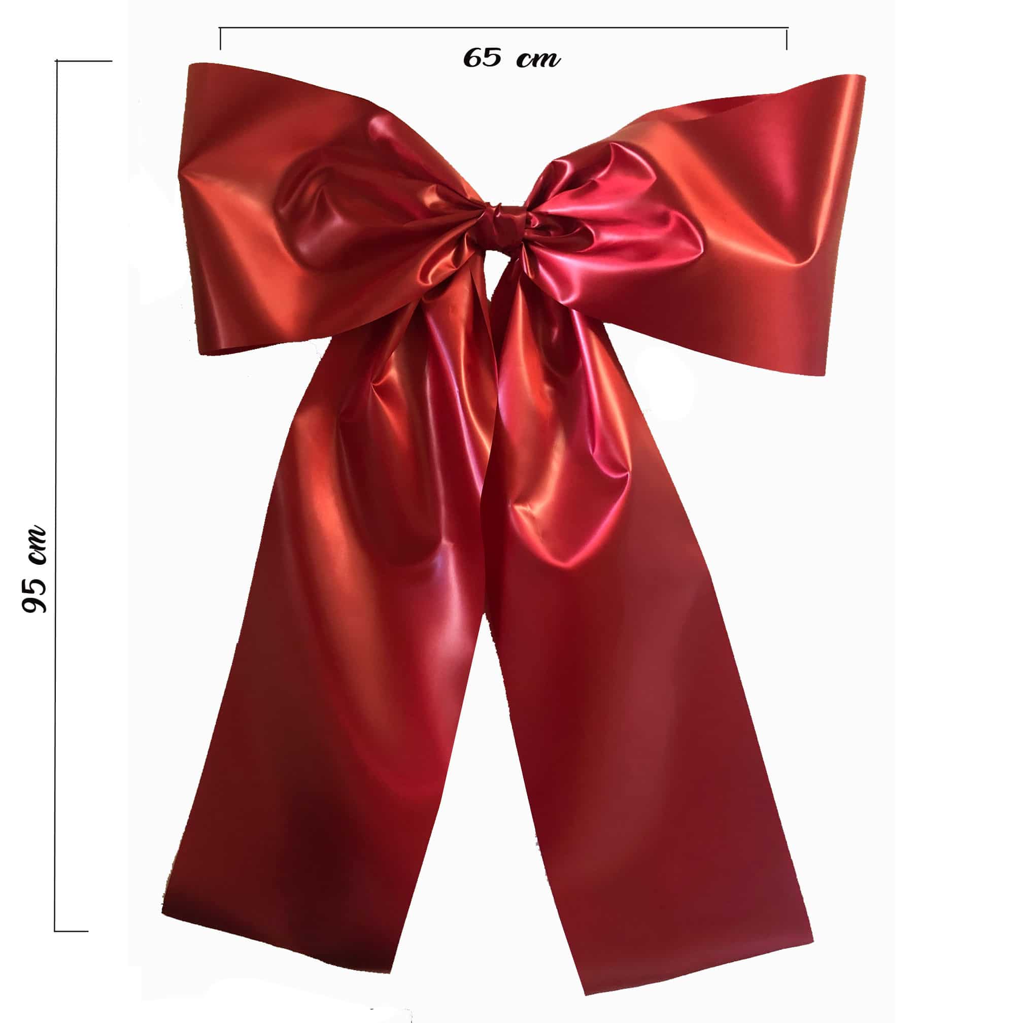 Satin Bow | Big Satin Bow (65cm wide x 95 cm long) - Ribbon Place