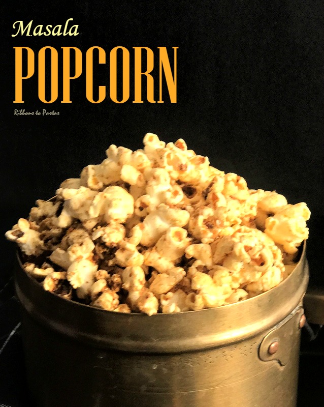 Masala Popcorn Ribbons to Pastas