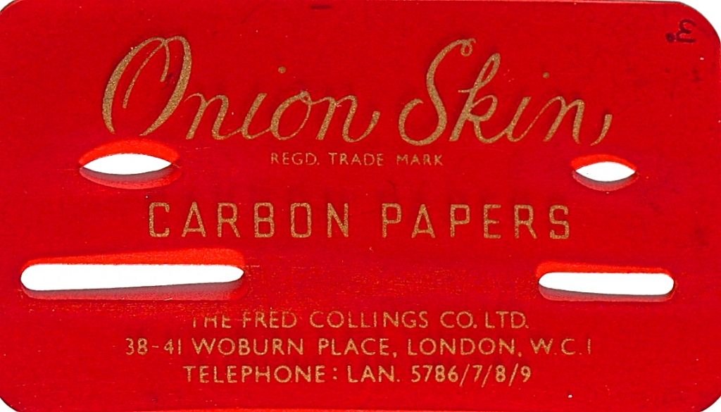 Collins Co. LTD., Fred, Erasing Shield Ribbon Tin Virtual Museum