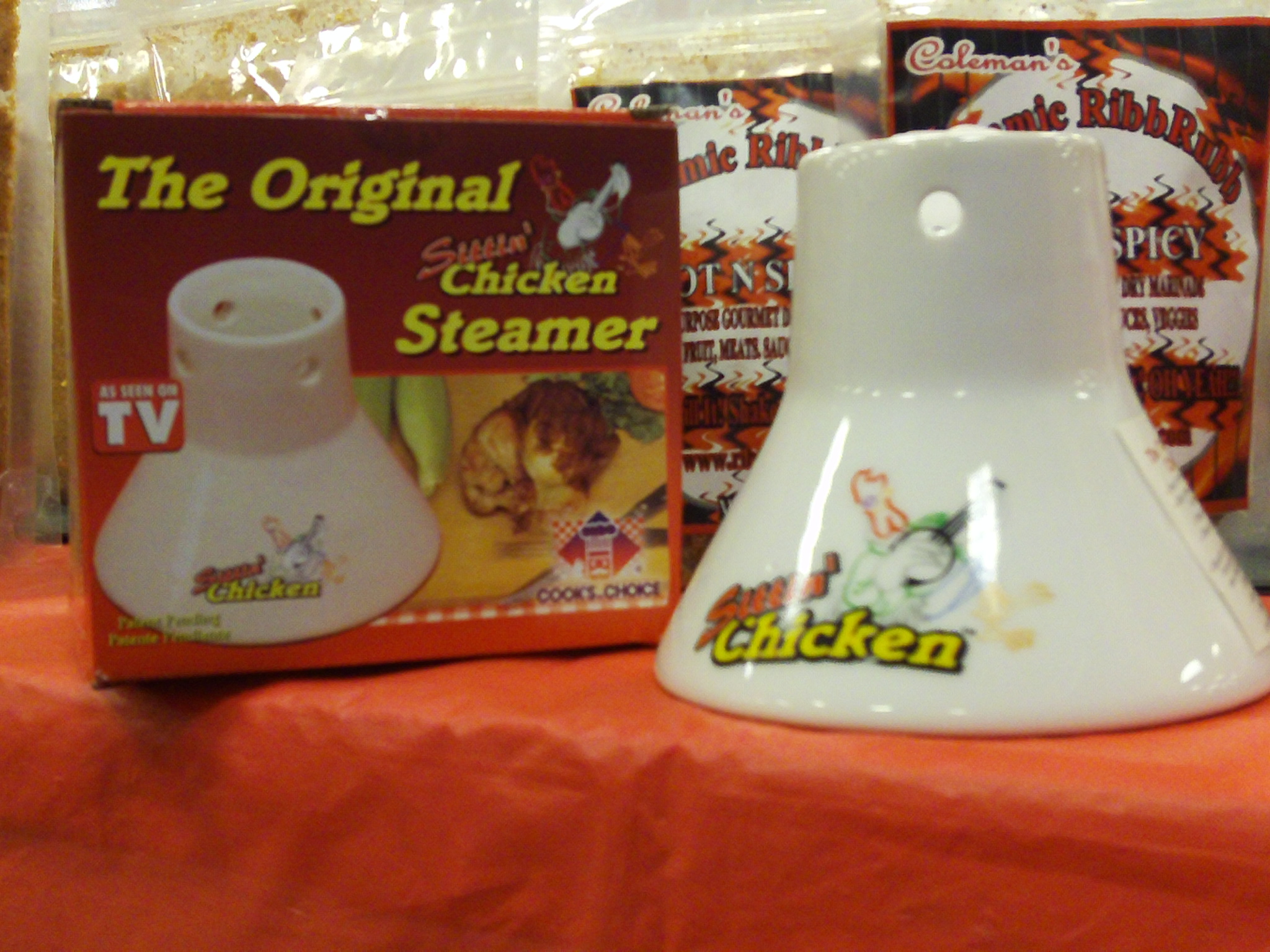 Sittin™ Chicken Steamer Coleman's Dynamic Products