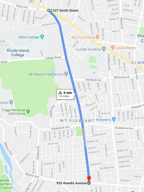 Show up for Protected Bike Lanes on Mount Pleasant RI Bike Rhode