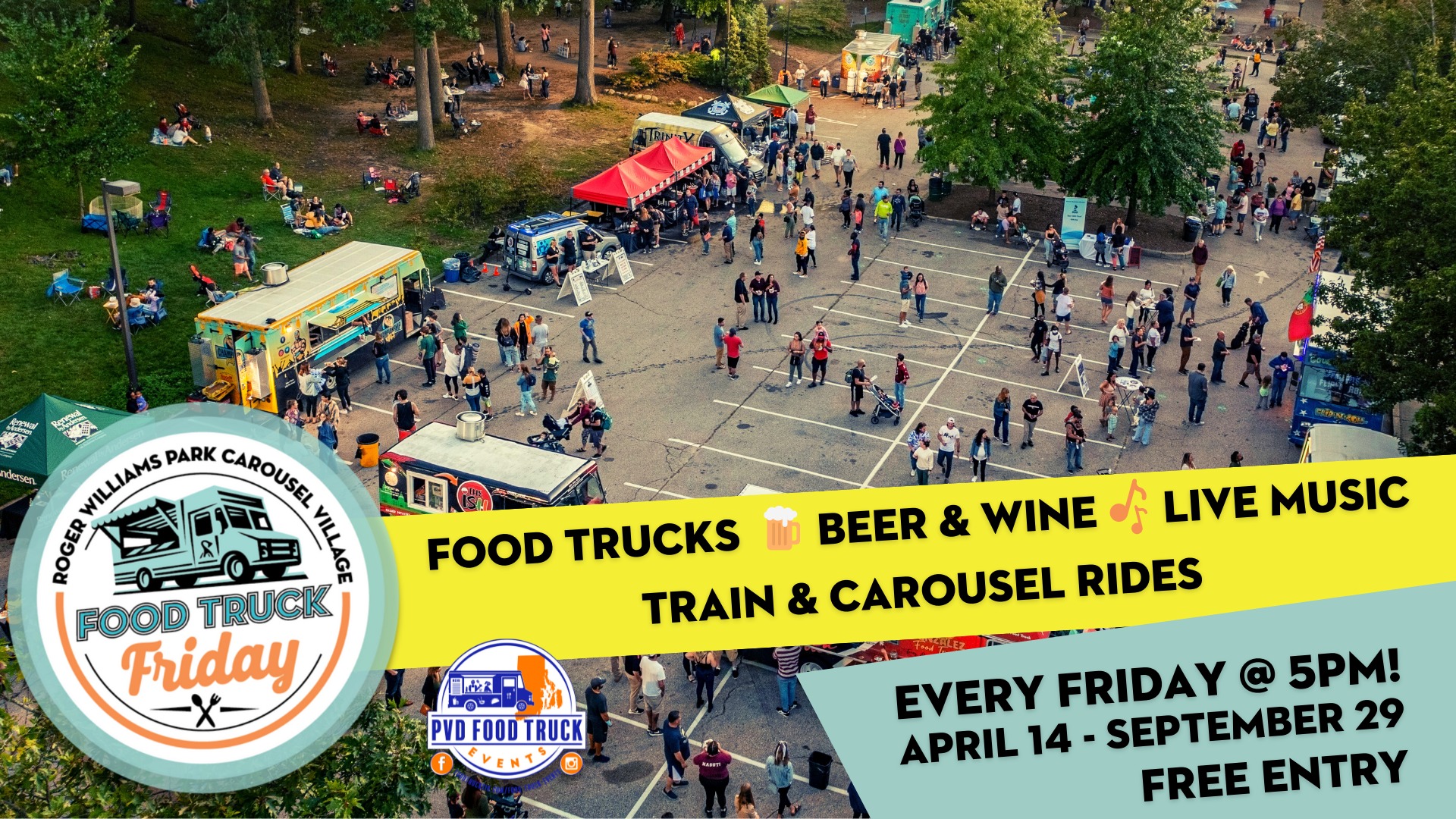 Food Truck Fridays Roger Williams Park Things To Do In Rhode Island