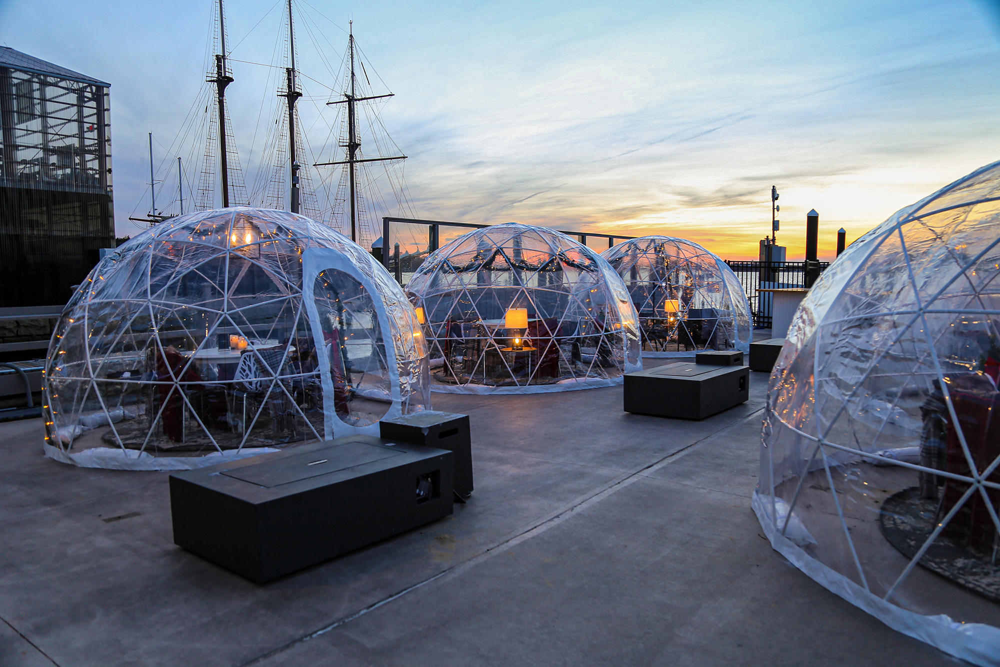 Introducing the Igloo Village The Reef Things To Do In Rhode Island