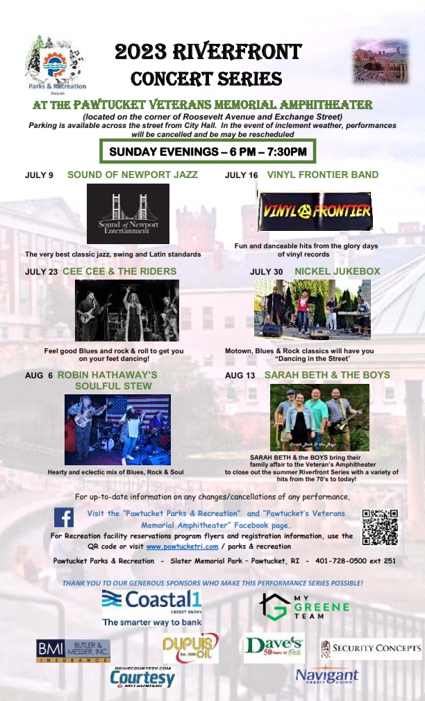 Sunday Riverfront Concert Series (Pawtucket) Things To Do In Rhode