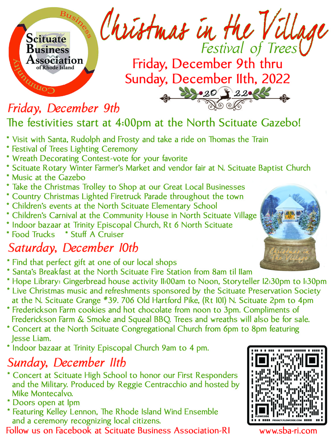 Christmas in the VillageFestival of Trees Things To Do In Rhode