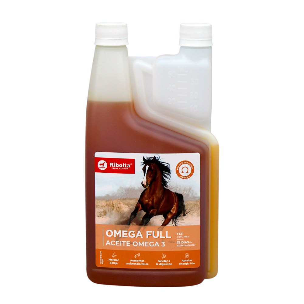 OMEGA FULL Aceite Omega 3 Ribolta Equine Nutrition