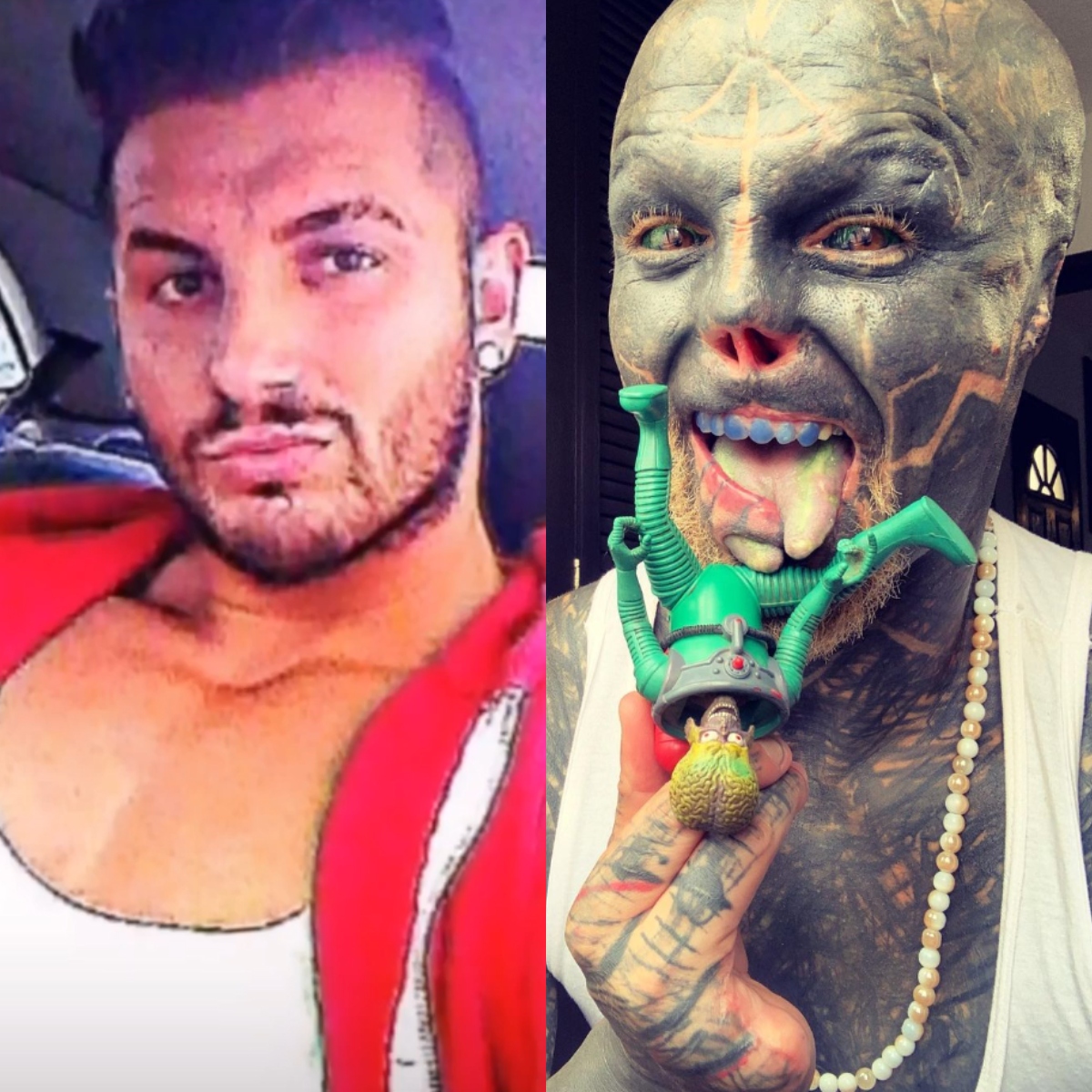 Anthony Loffredo, o homem que se transformou em um 'alienígena'; veja