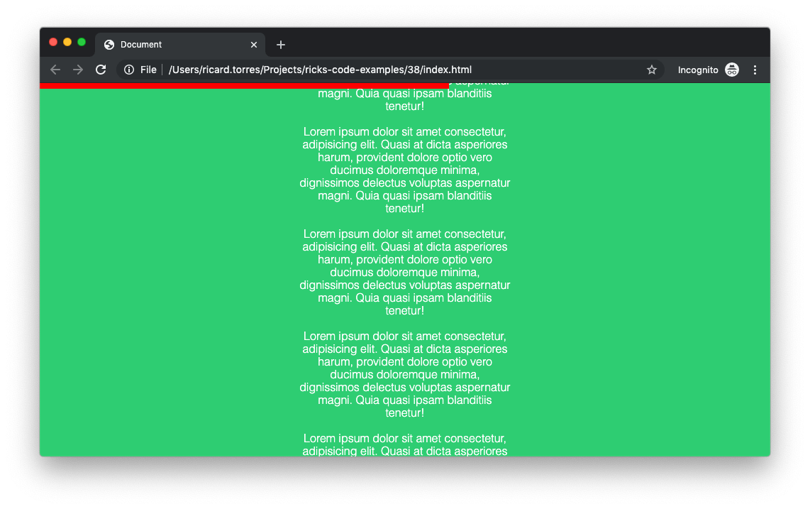 How to create a page scroll indicator with JavaScript Ricard Torres dev