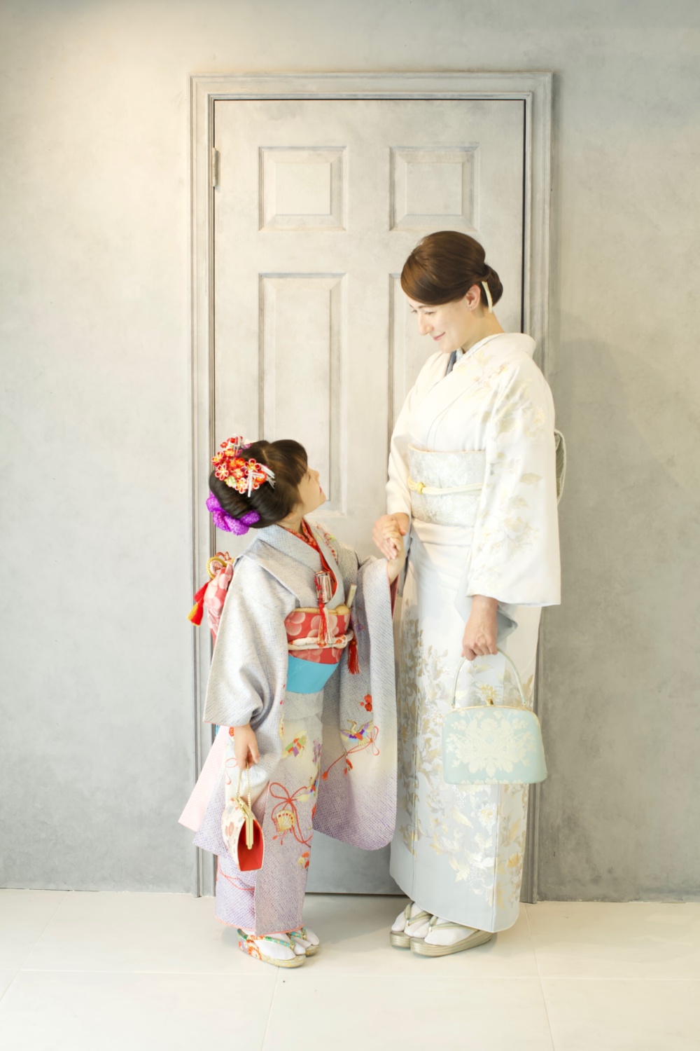 ＜レンタルきもの＞七五三 七歳 お母さん着物 きもの六花（ricca） 大阪市北区中崎町 和裁・着付け