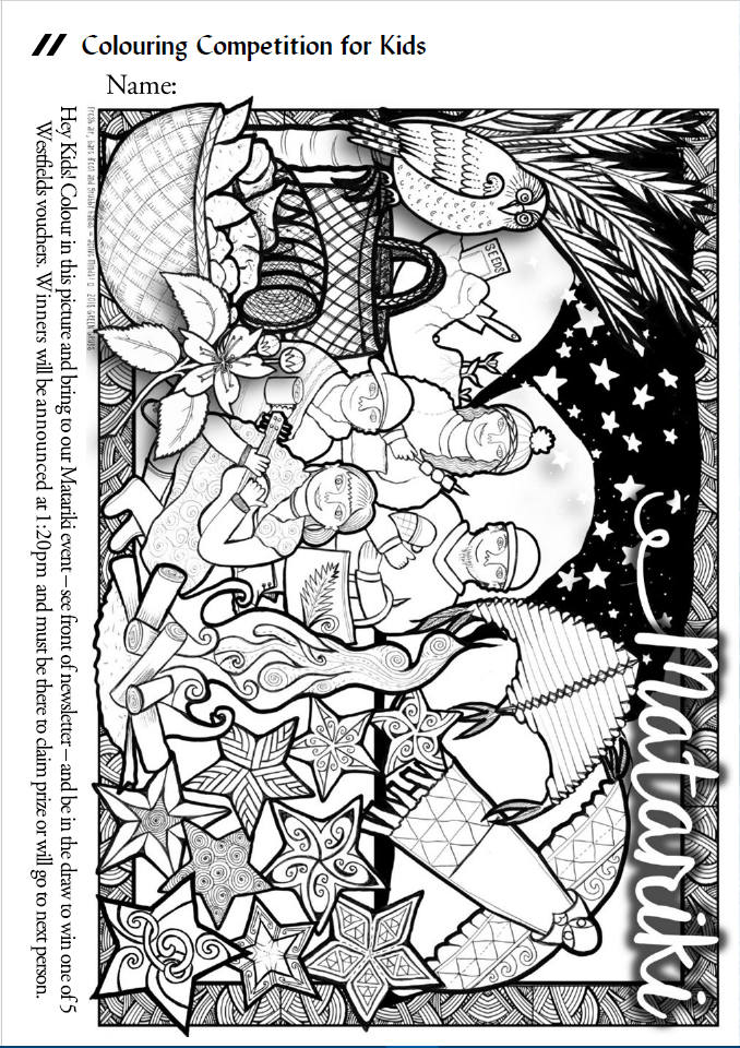 Matariki 2024 Colouring Competition!