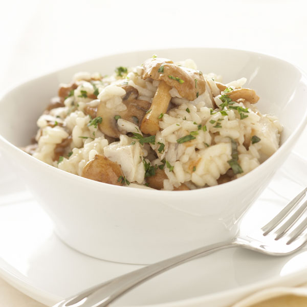 Golden Newfoundland Chanterelle and Smoked Grouse Risotto Think Rice