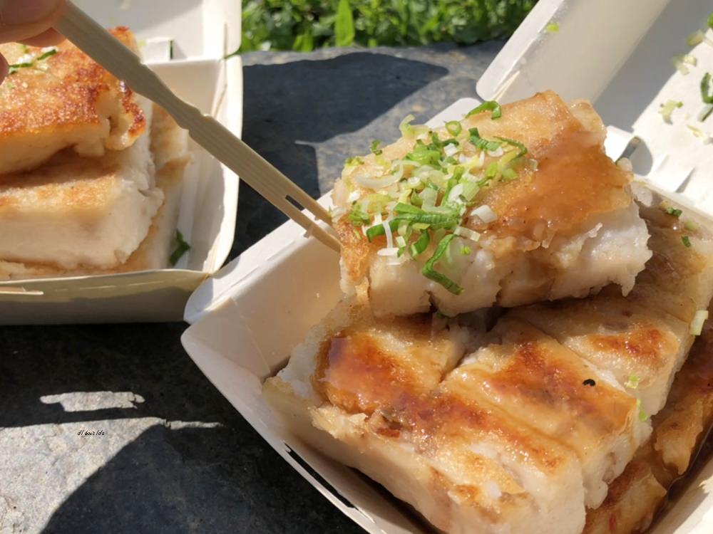 埔里小吃 江媽媽菜頭粿 數十年美味早餐推薦 假日限定芋頭粿好吃