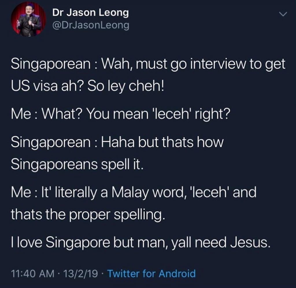 Look, Can We Please Learn How to Spell Malay Words Properly Before