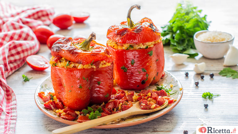 Ricetta Peperoni ripieni di tonno Consigli e Ingredienti Ricetta.it