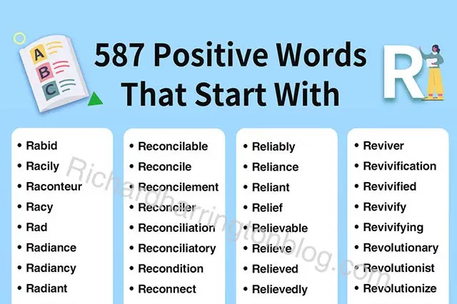 570 Positive Words That Start with R Improve Your Vocabulary — RHblog