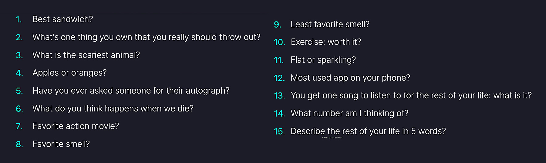 colbert questionert Richard Nilsen