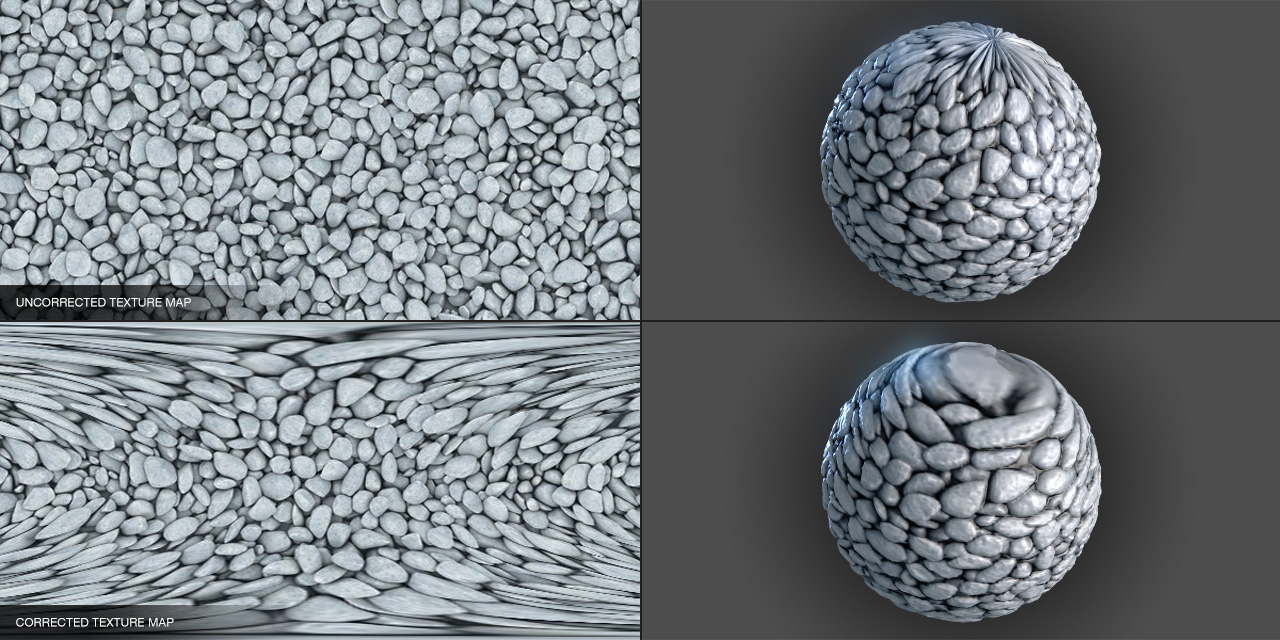 Spherical Mapping Corrector Polar Distortion Correction Plugin