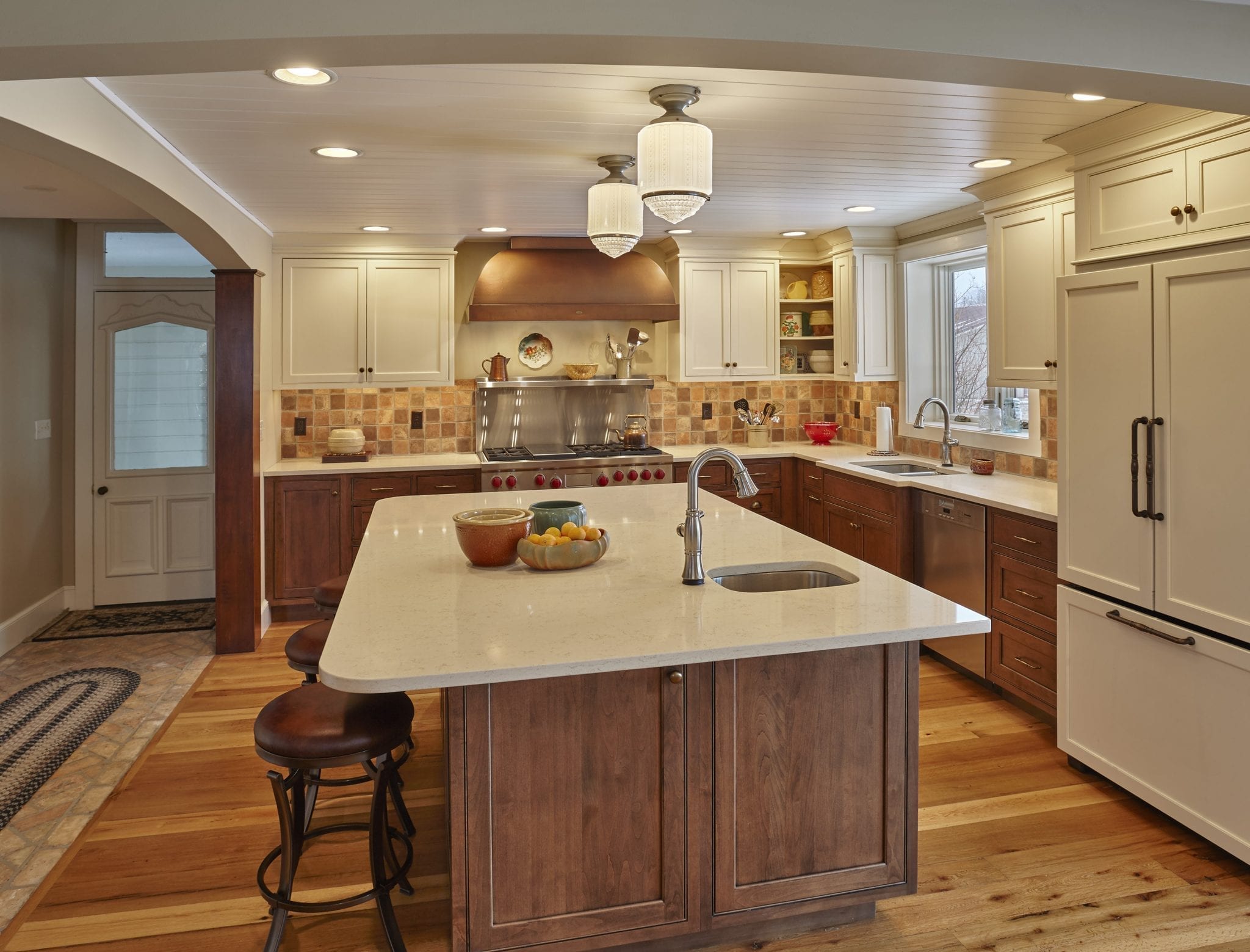 Whole Farmhouse Kitchen Remodel Richard's Kitchen & Bath Center