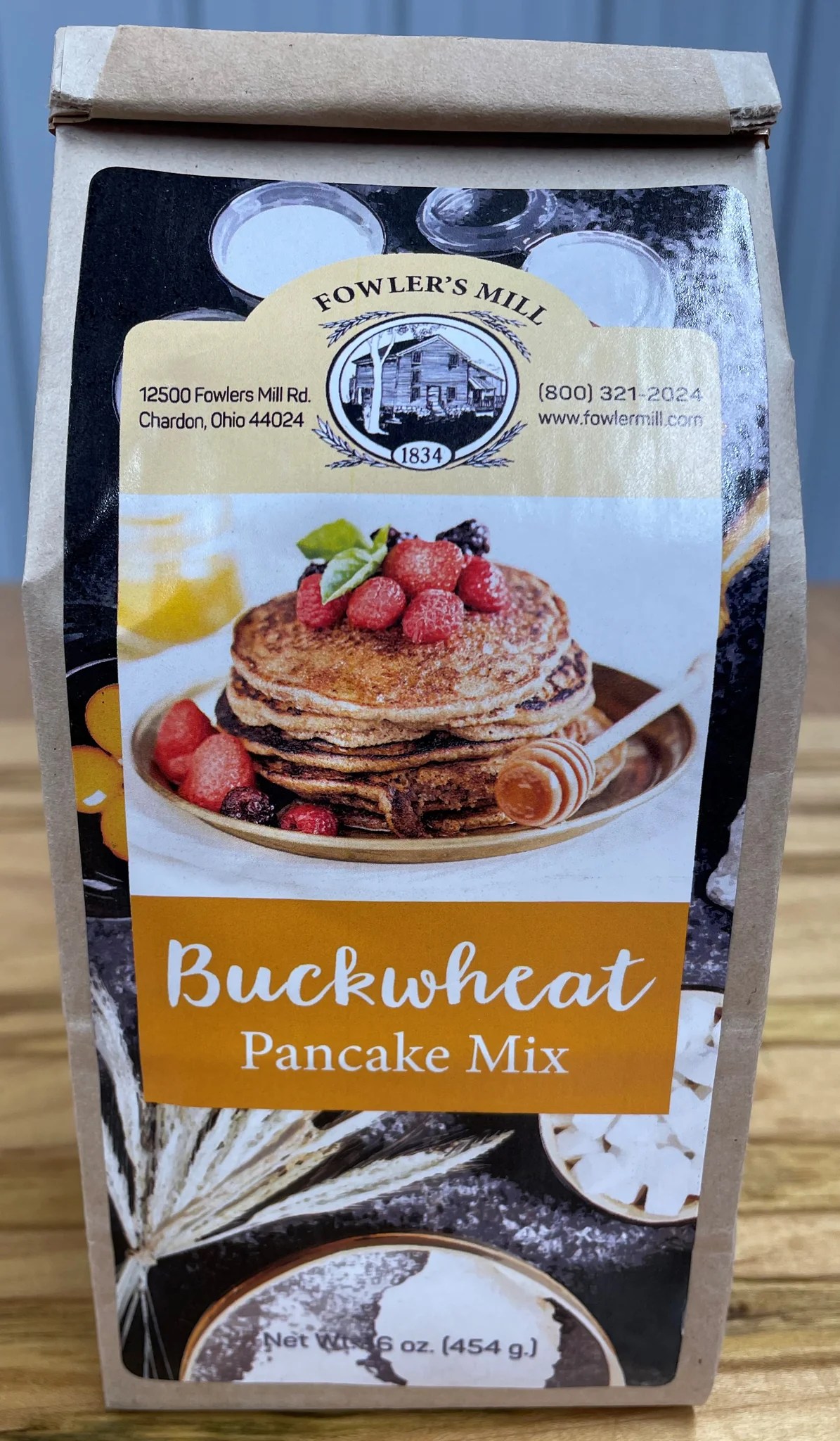 Fowler's Mill Buckwheat Pancake Mix Richards Maple Products