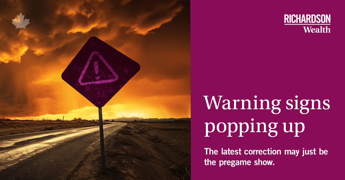 Warning signs popping up Richardson Wealth
