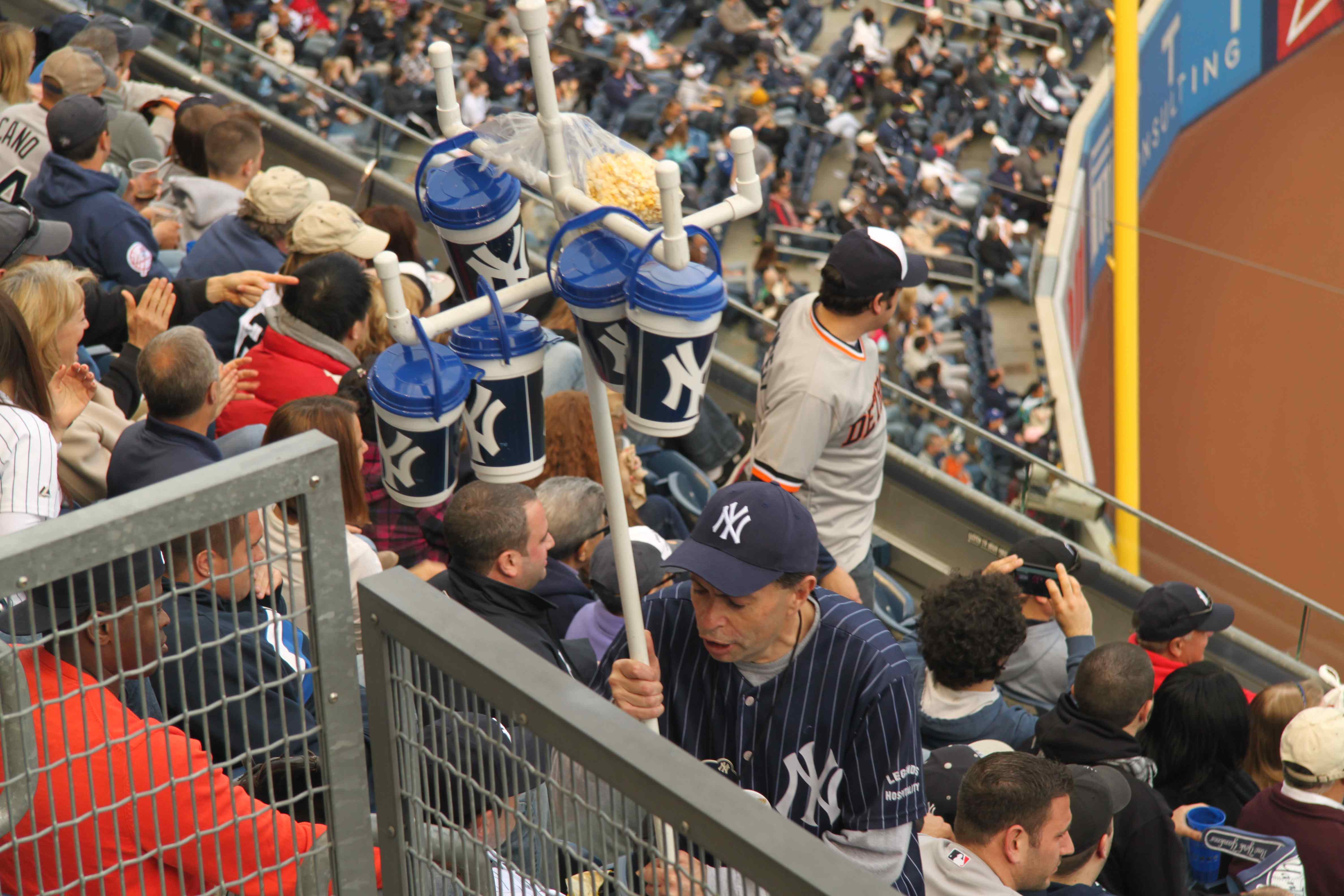 YANKEE STADIUM the ballgame experience Richard Tulloch's LIFE ON