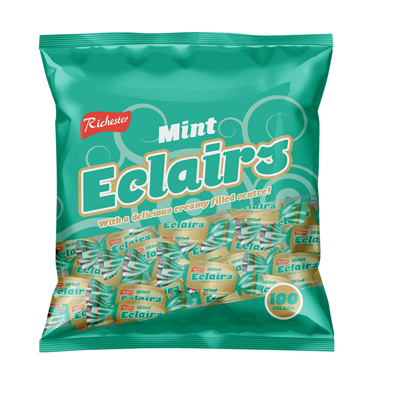 Chocolate Eclairs Mint 100s Richester Foods