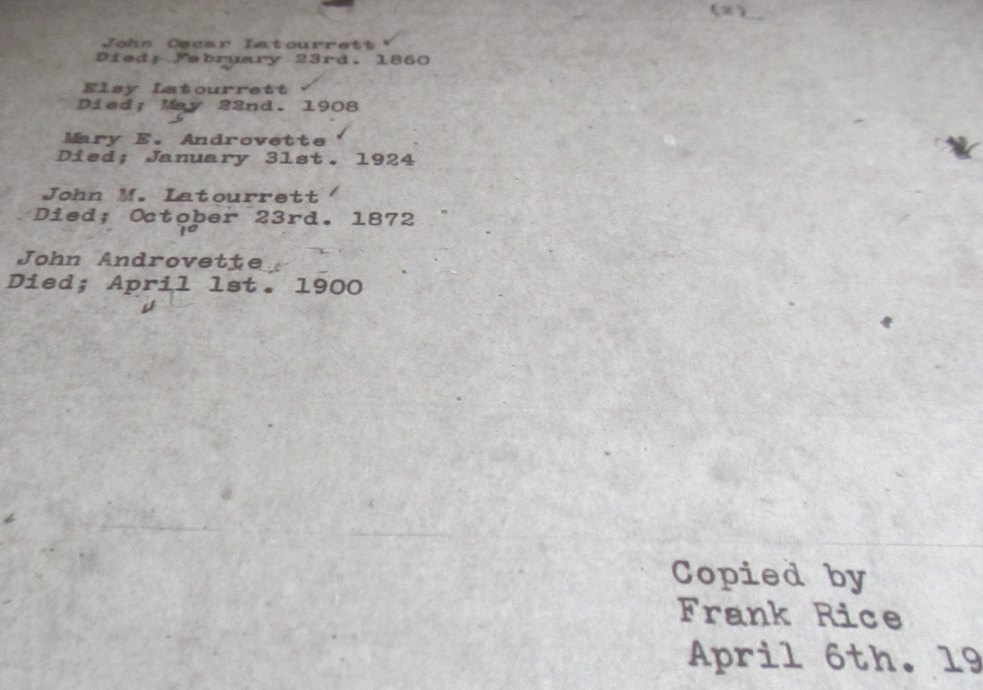 Bible Records Staten Island, Richmond County, NY Genealogical Resources