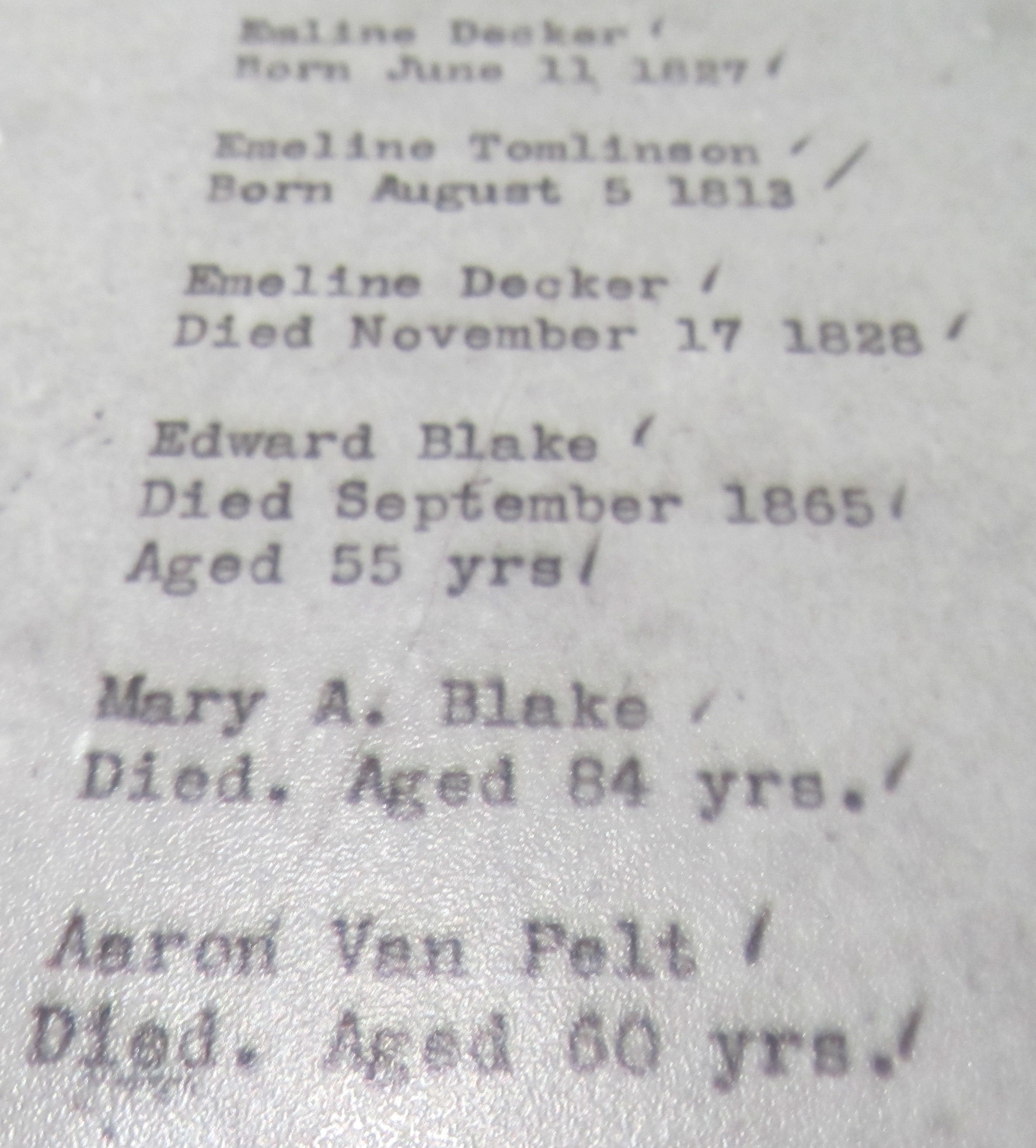 Bible Records Staten Island, Richmond County, NY Genealogical Resources