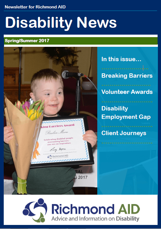 Spring/Summer edition of Richmond AID’s Newsletter Richmond AID