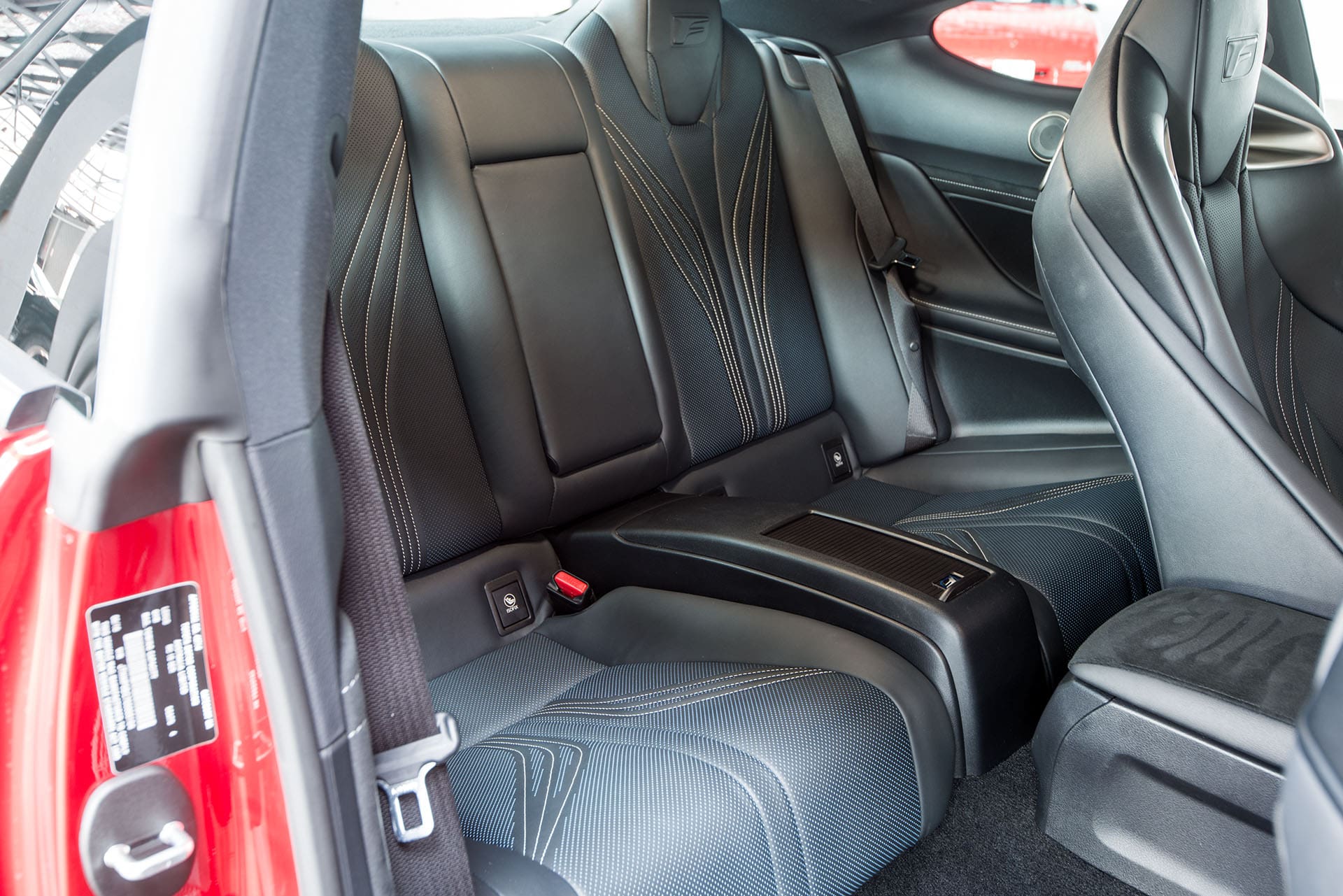 Lexus RCF Red (13) Richmonds Classic and Prestige Cars Storage