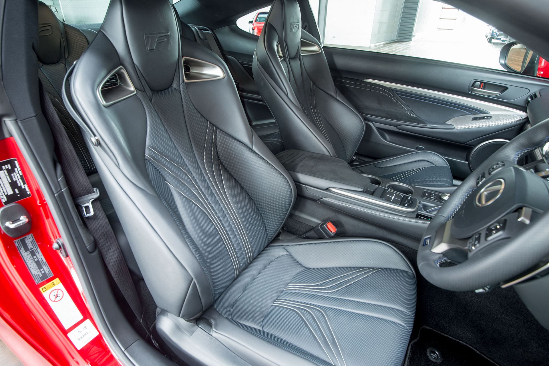 Lexus RCF Red (15) Richmonds Classic and Prestige Cars Storage