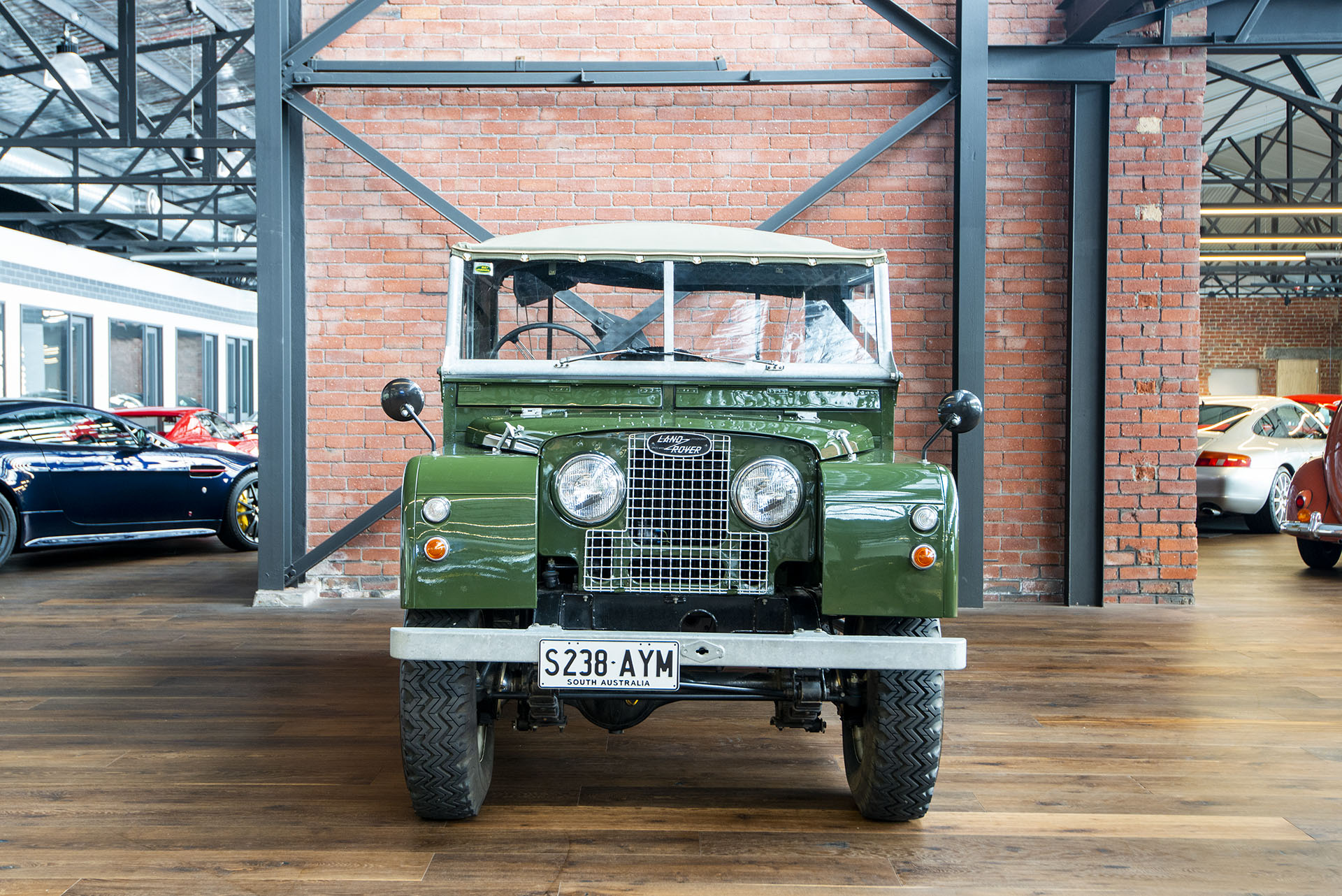 1955 Land Rover 86 Series 1 SWB Richmonds Classic and Prestige Cars Storage and Sales