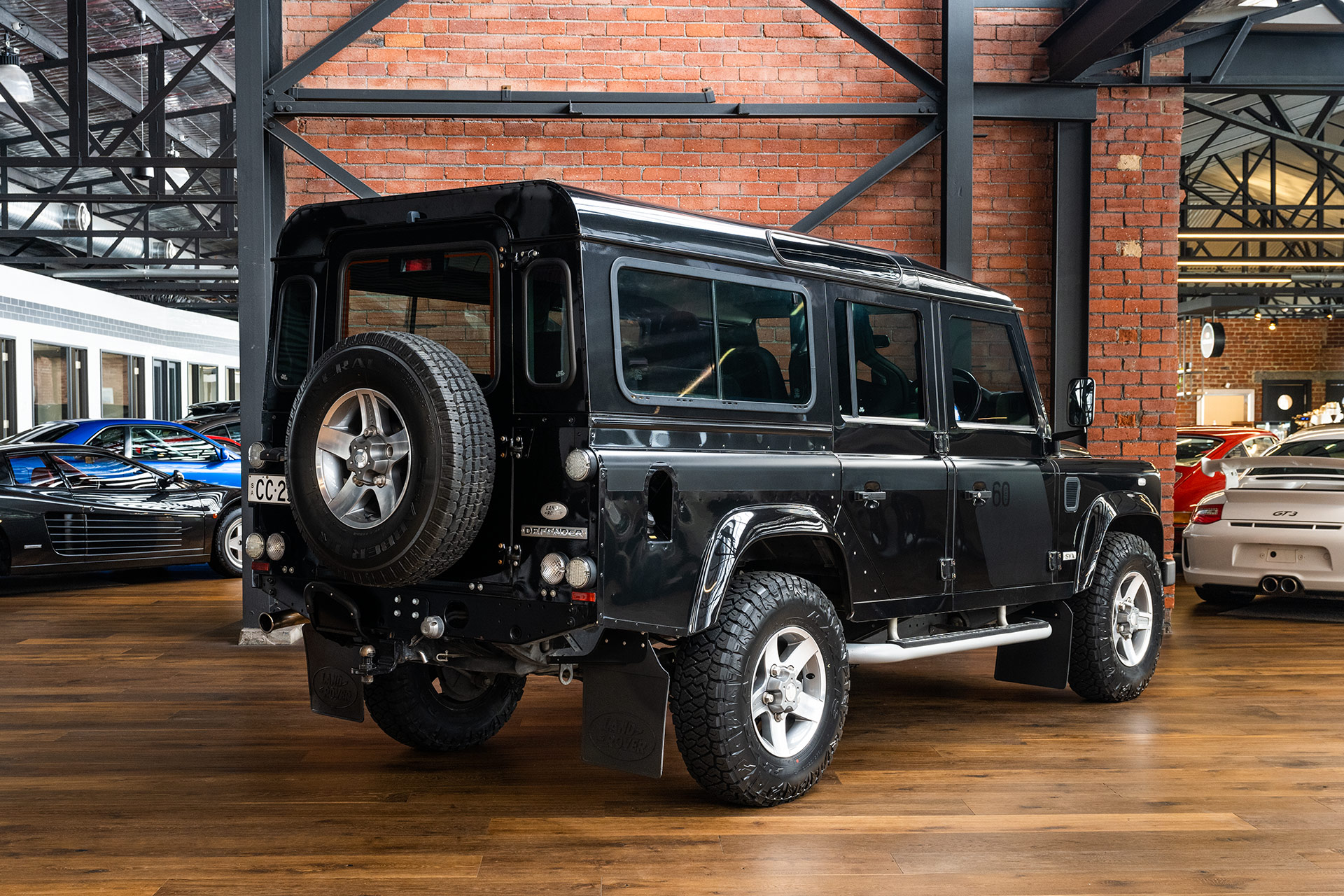 Land Rover Defender Black (26) Richmonds Classic and Prestige Cars