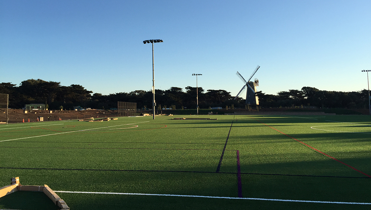 Photos Renovated soccer fields at Beach Chalet set to reopen December