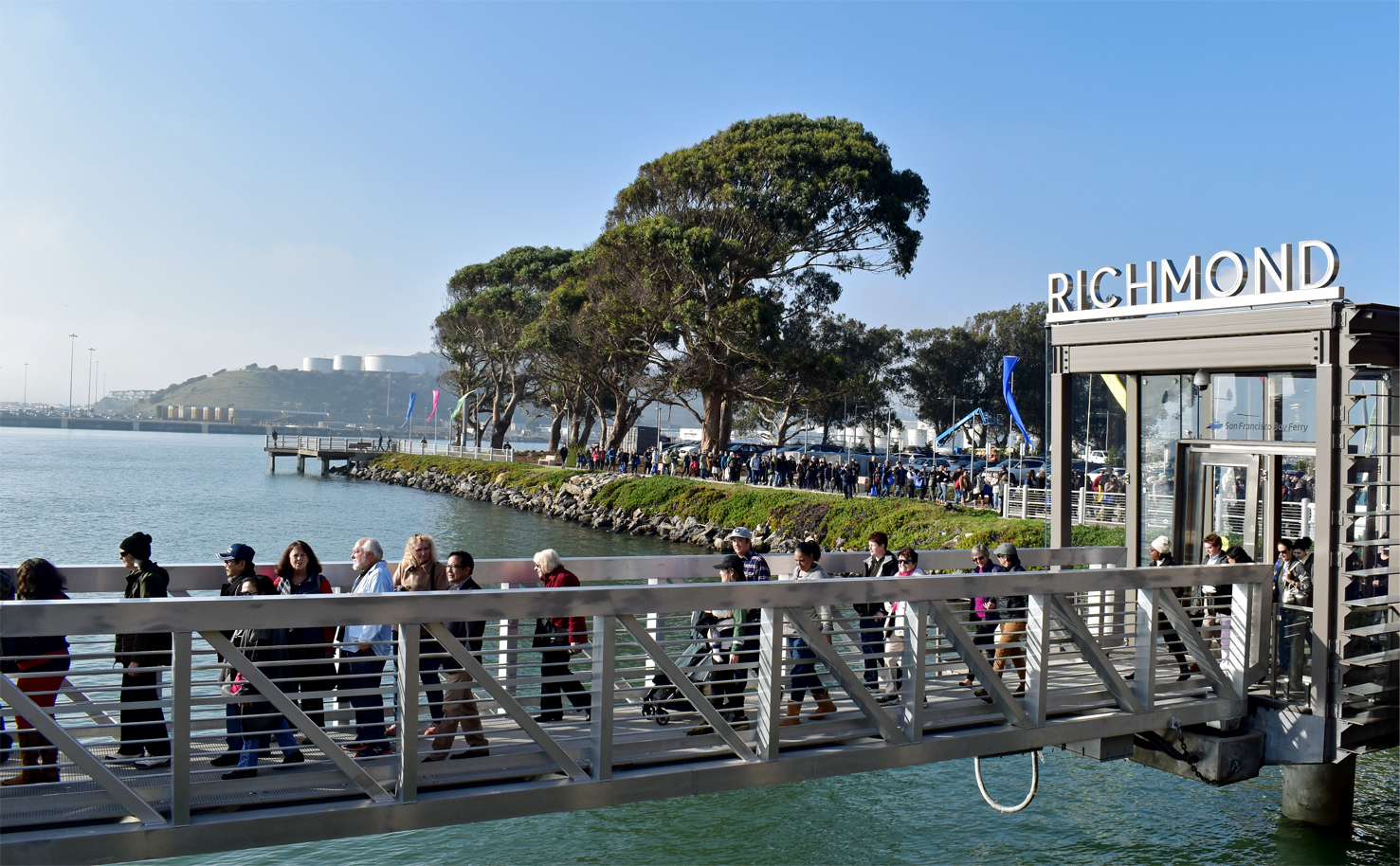 New Richmond ferry gets rousing Richmond Standard