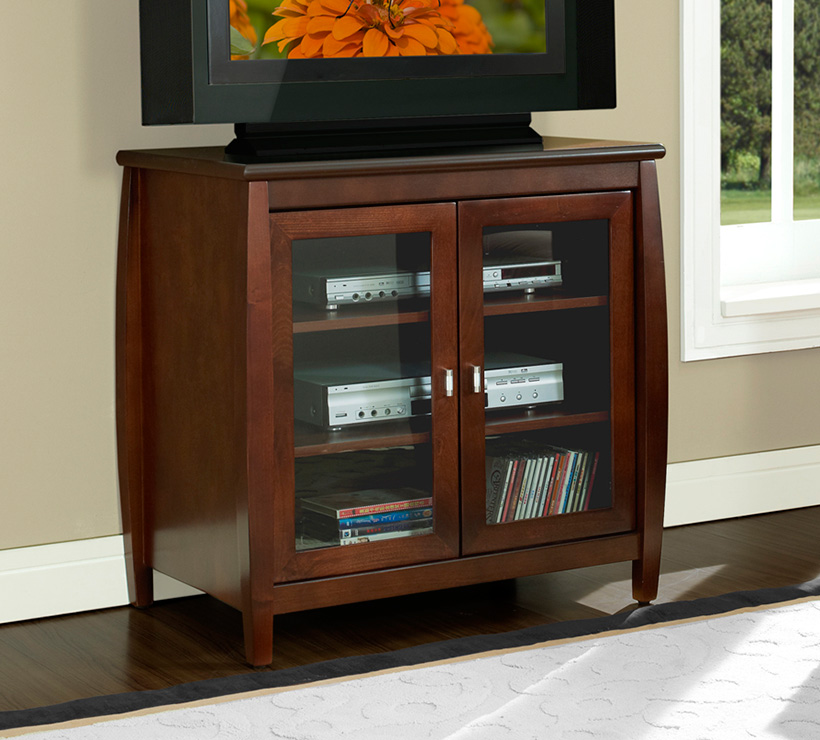 Furniture Store • Mentor Furniture • Techcraft SWD30 Walnut Tallboy TV