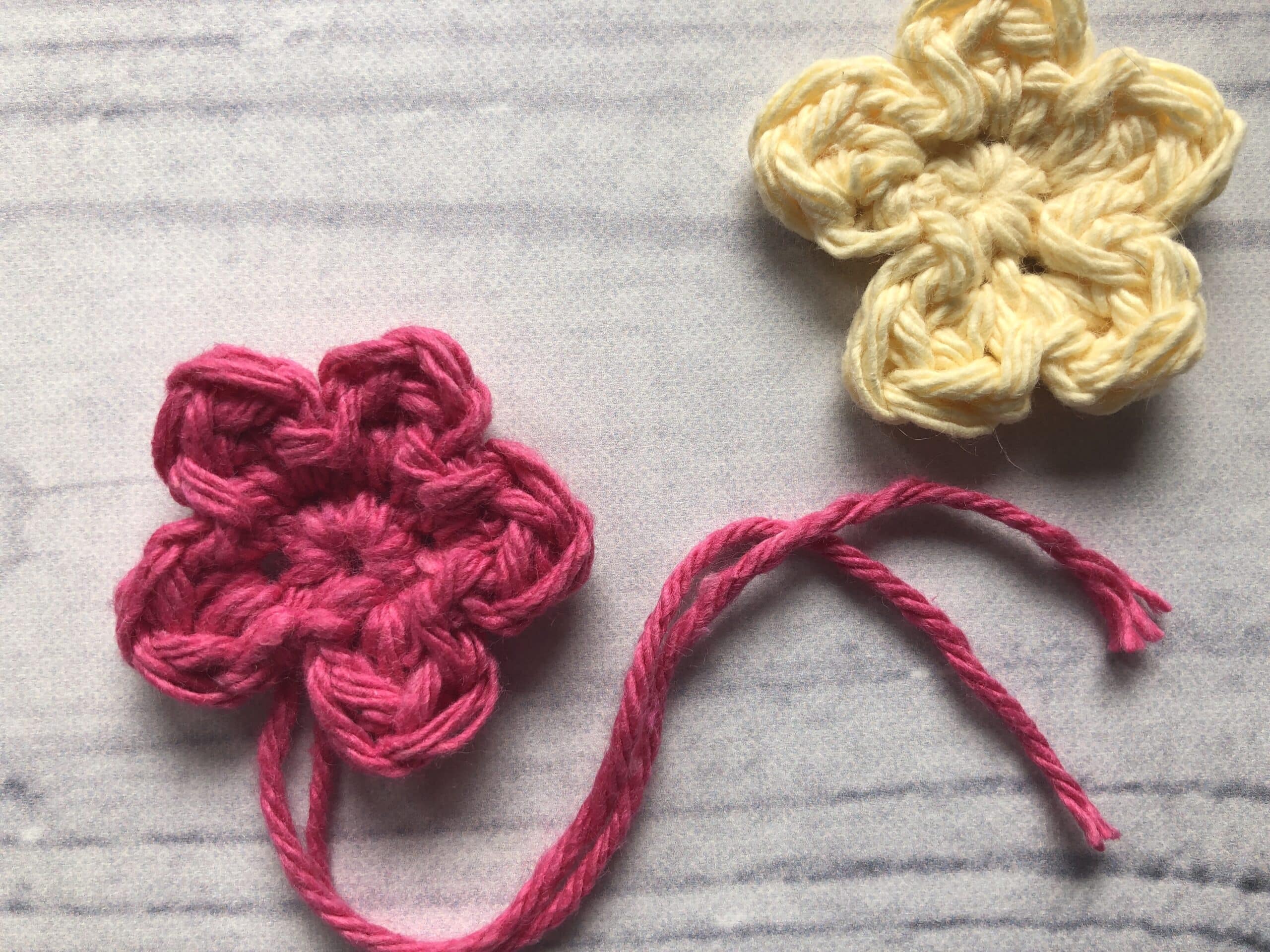 Easy Crochet Flower Applique Pattern Rich Textures Crochet