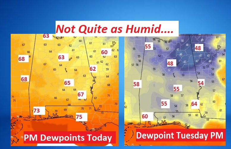 MONDAY Update Hot Days Not Quite as Humid Rich Thomas