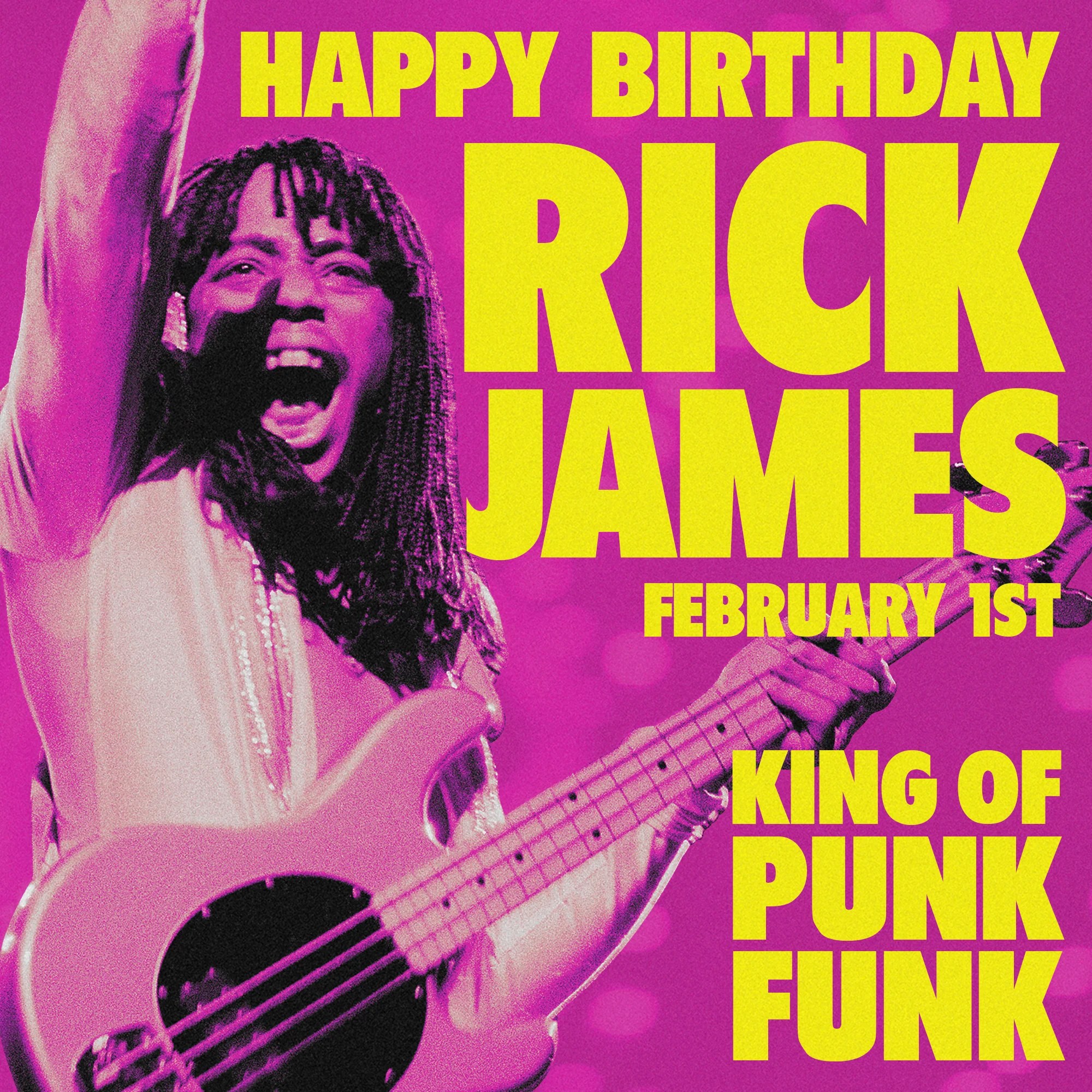 Happy heavenly 75th birthday to Rick James Rick James Merch