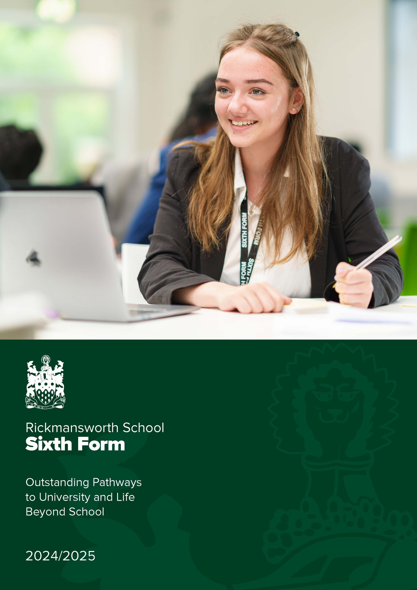 Sixth Form Open Evening & Prospectus Rickmansworth School