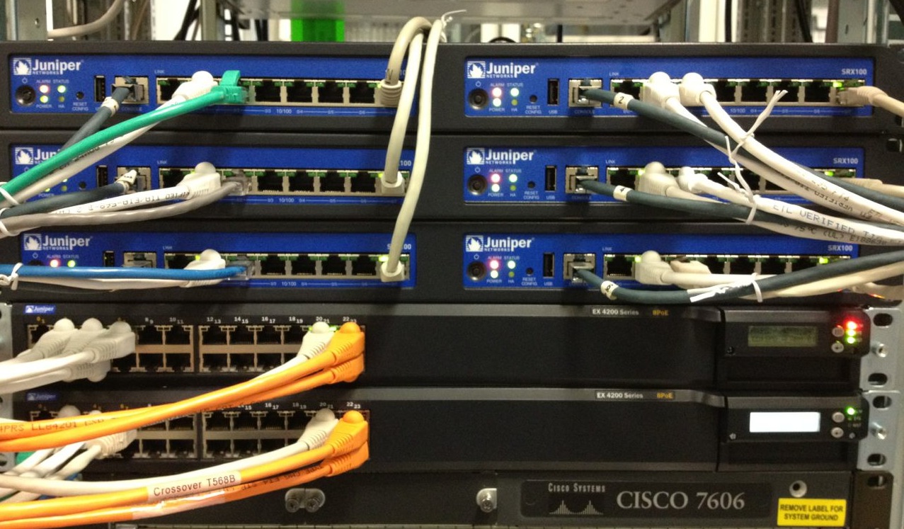 JNCIE-ENT lab set-up | Rick Mur