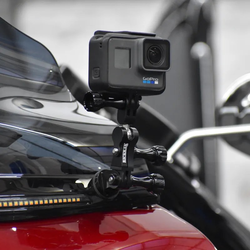 Go Pro Deluxe 360 Motorcycle Camera Mount RickRak