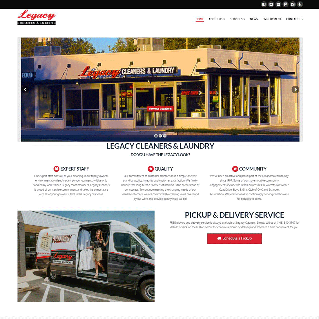 Legacy Cleaners Ricks Concepts