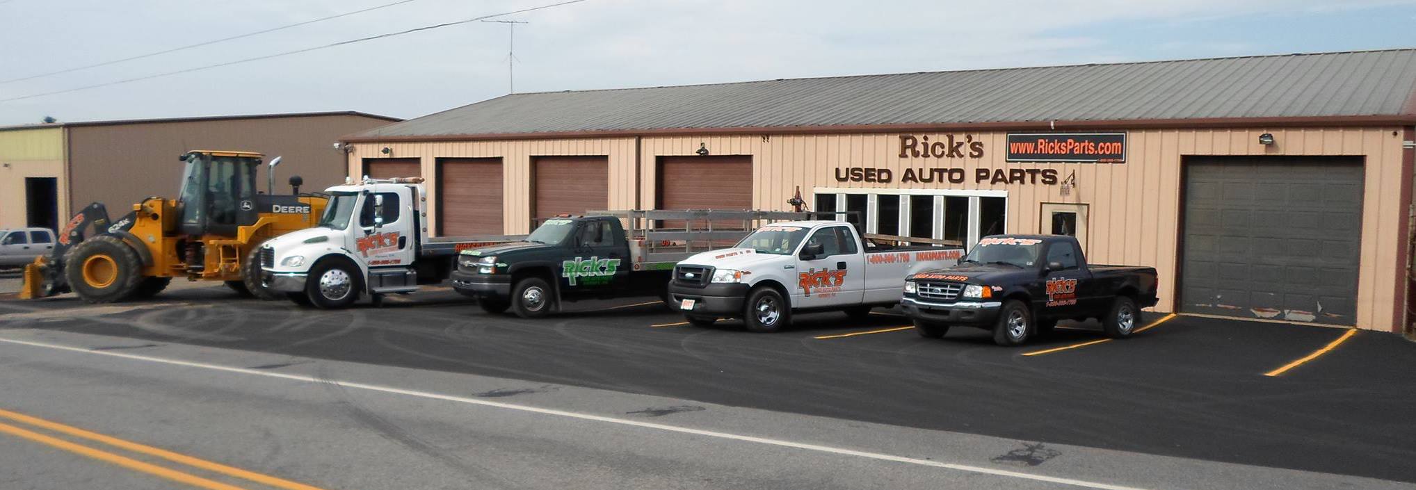 Rick's Used Auto Parts Quality used and new auto part specialist's.