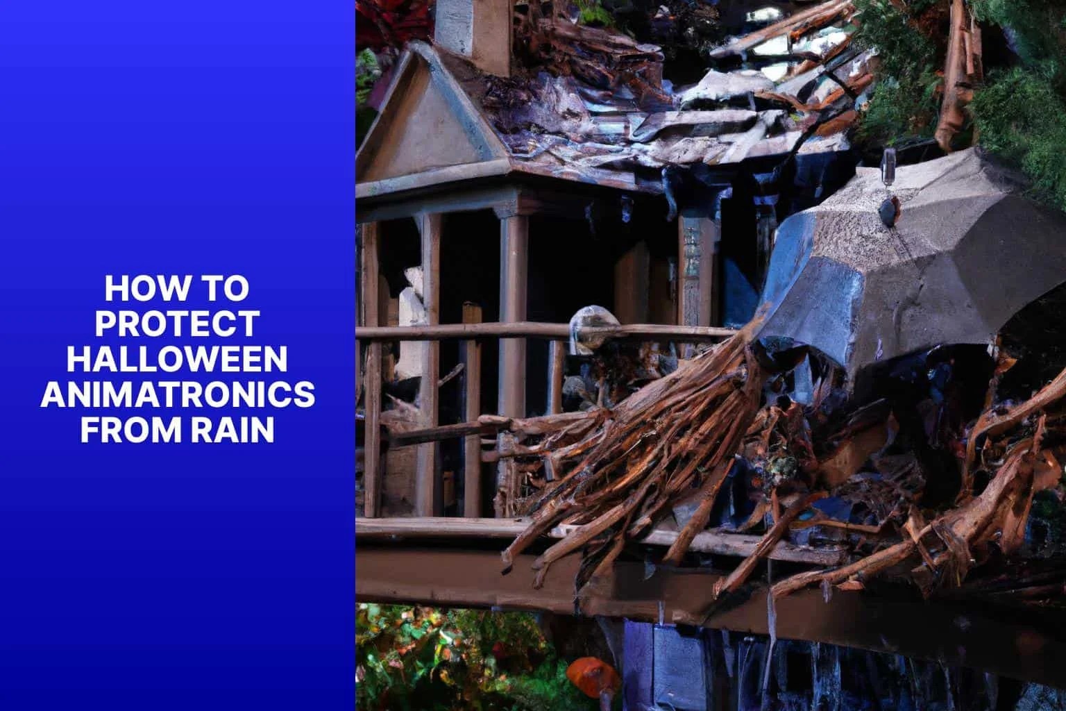 Rainproofing Halloween Animatronics Essential Tips To Protect Your